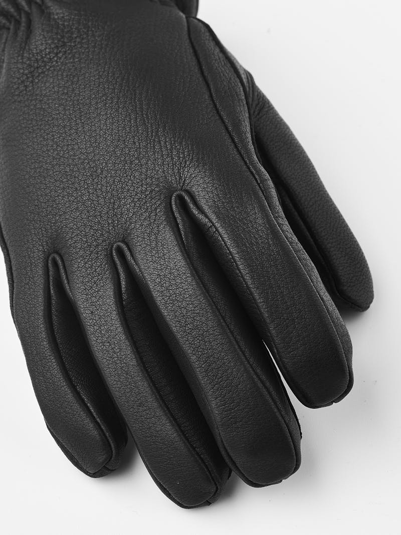Black machine-sewn deerskin glove
 (5 of 6)