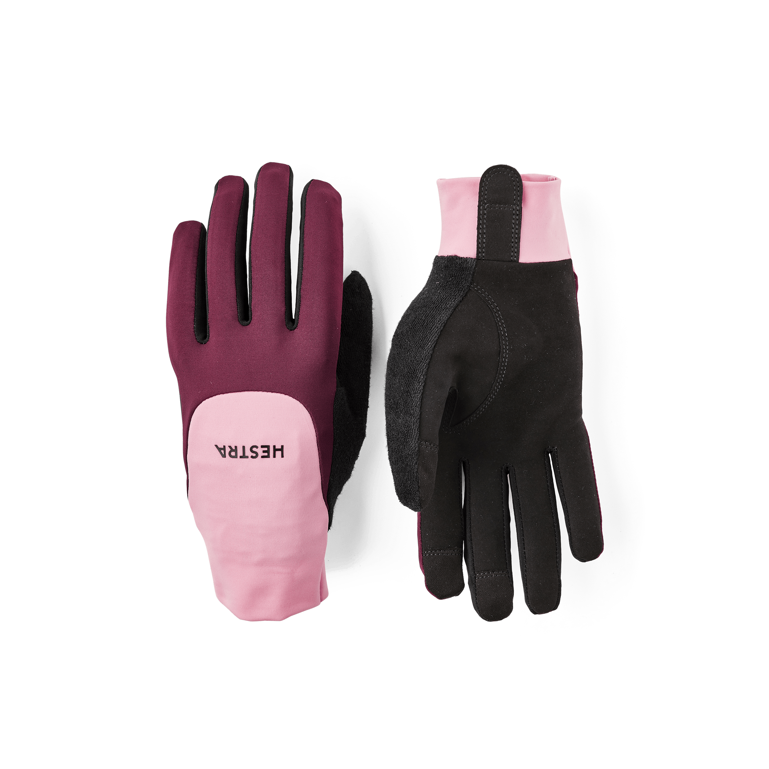 Sprint Long 5-finger in the color Bordeaux / Peach (1 of 5)