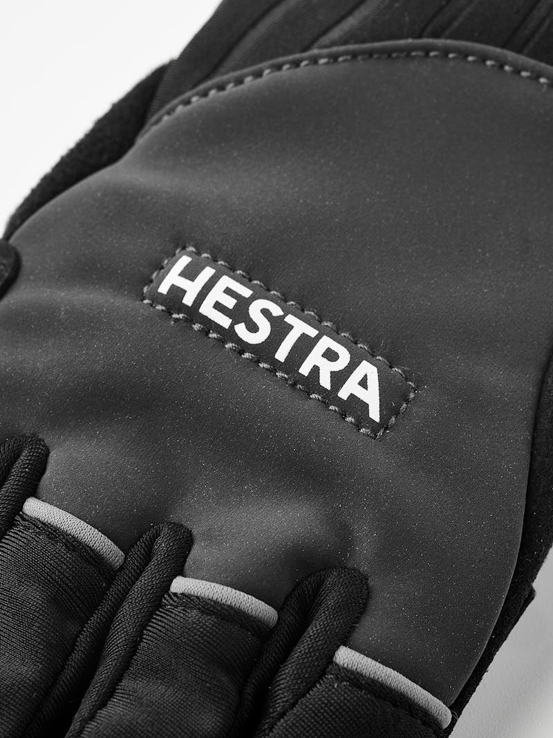 Bike Reflective Jr 5-finger in the color Dark grey (4 of 6)