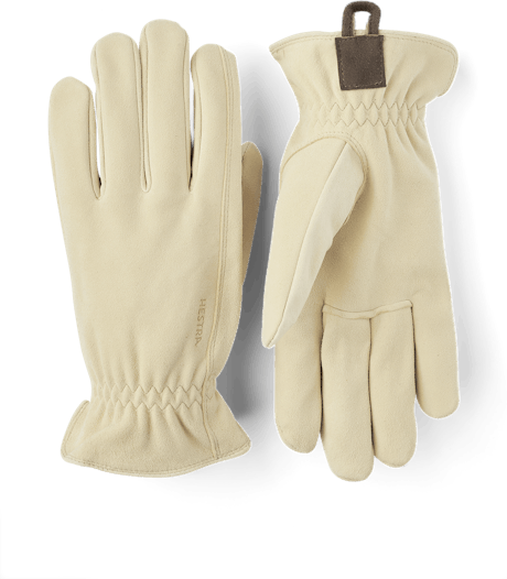 Chamois Work Glove 5-finger
