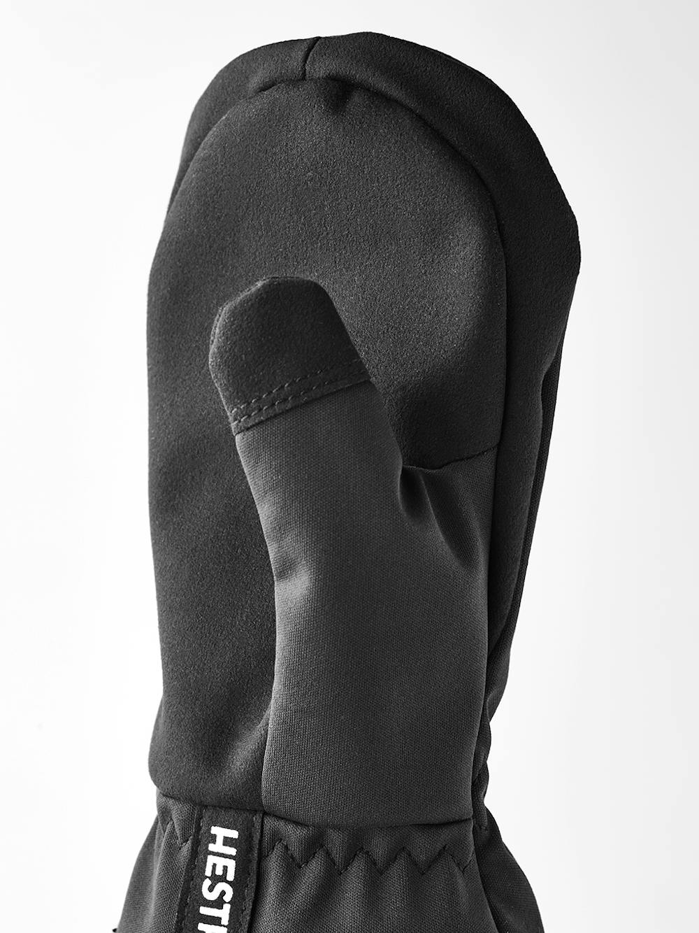 Black fabric mitten (5 of 5)