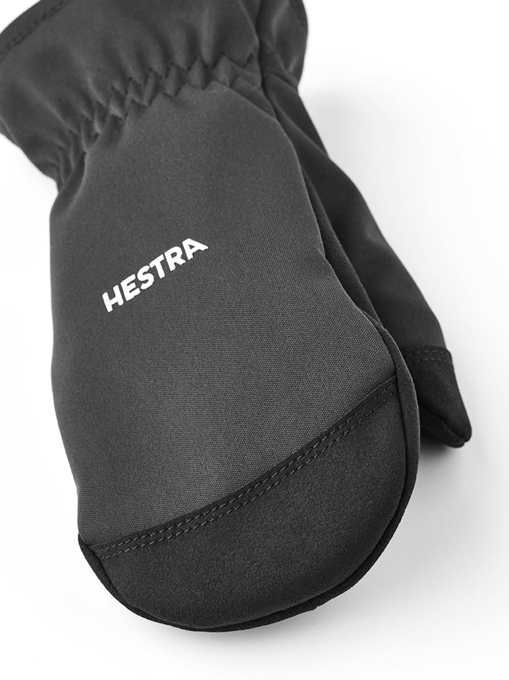 Black fabric mitten   (2 of 5)