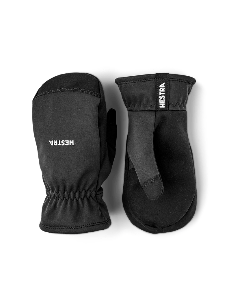 Black fabric mitten   (1 of 5)