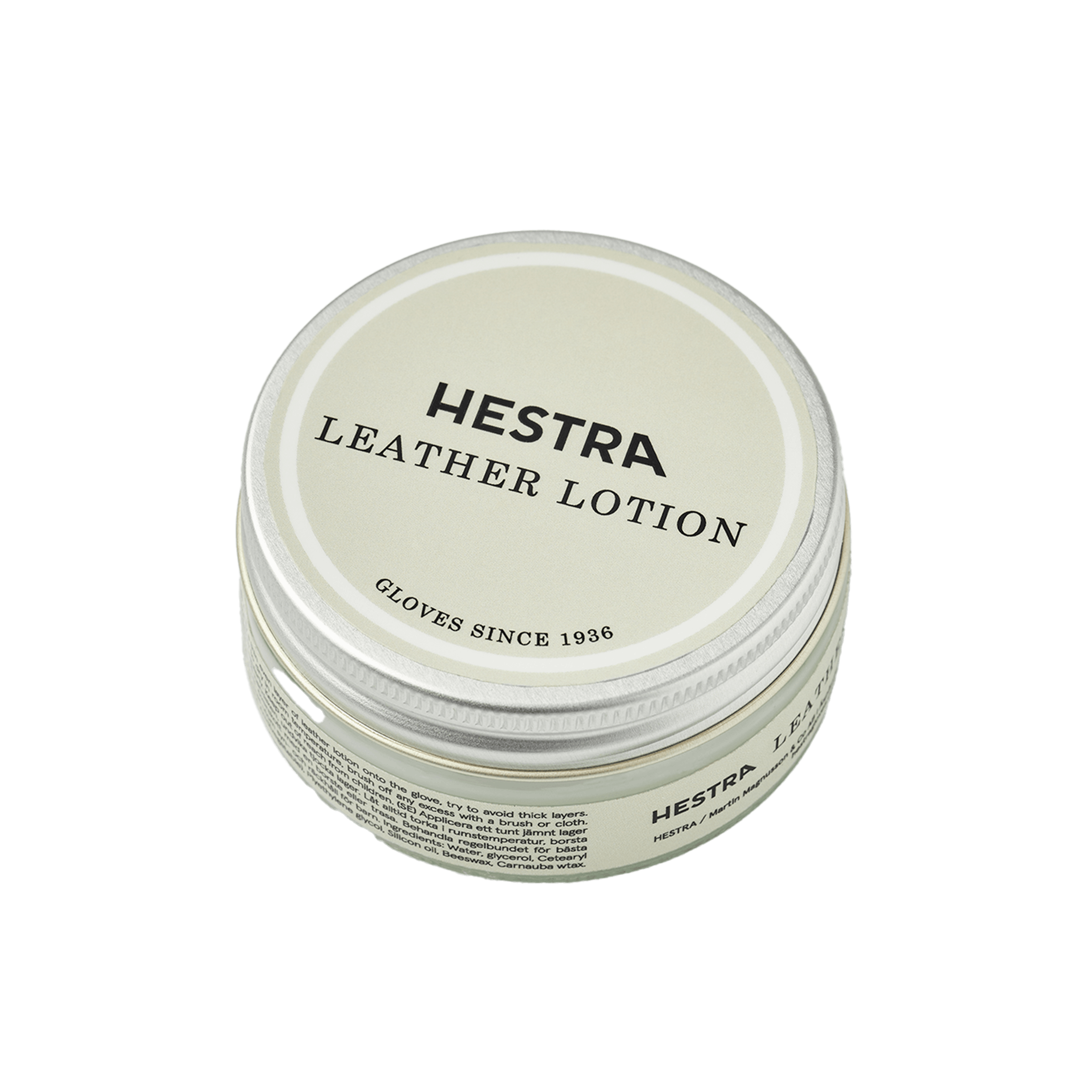 Jar of leather lotion (1 of 2)