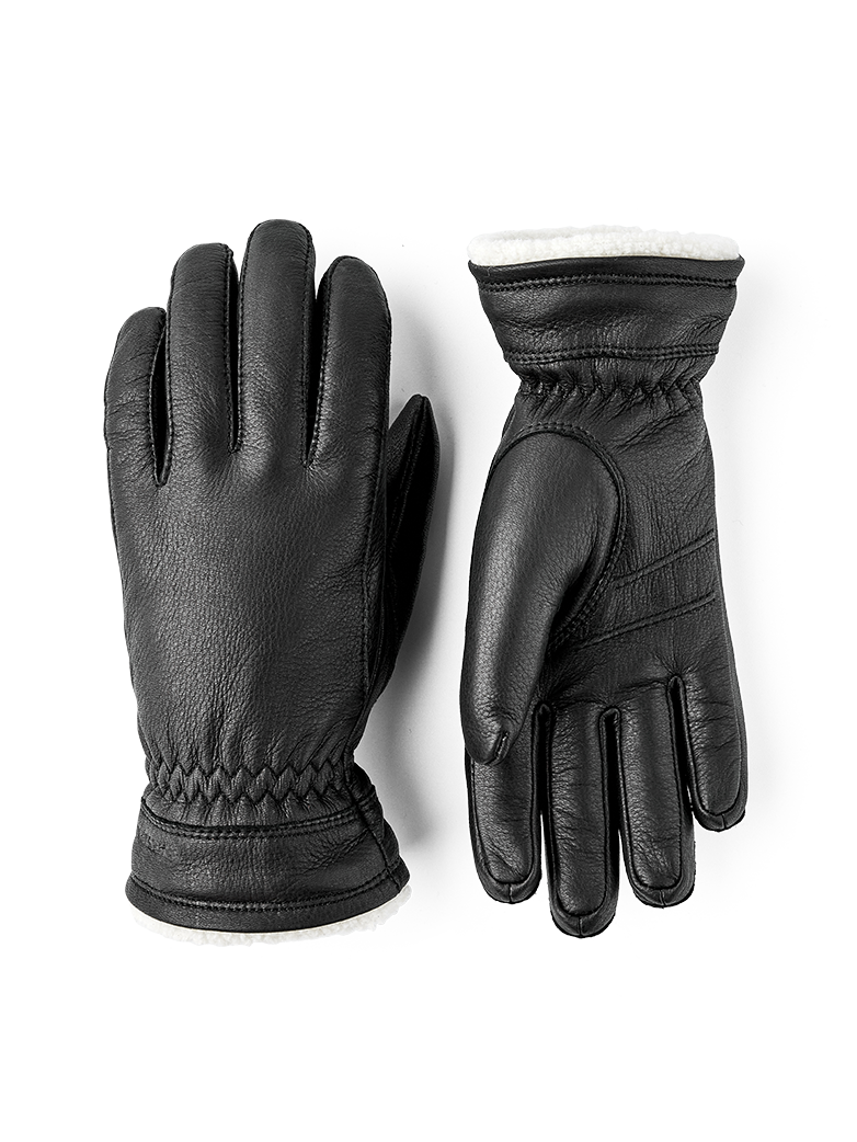 Buvika Deerskin - Black | Hestra Gloves