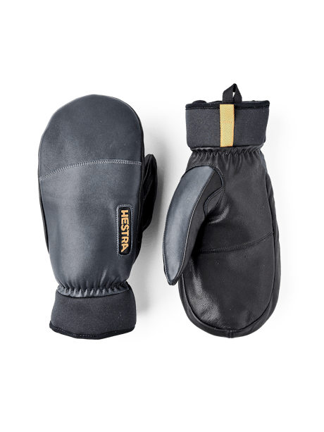 Army Leather Wool Terry -mitt