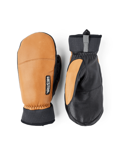 Army Leather Wool Terry -mitt