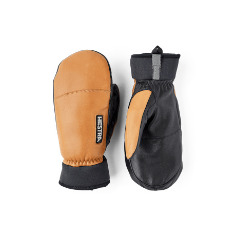Army Leather Wool Terry -mitt