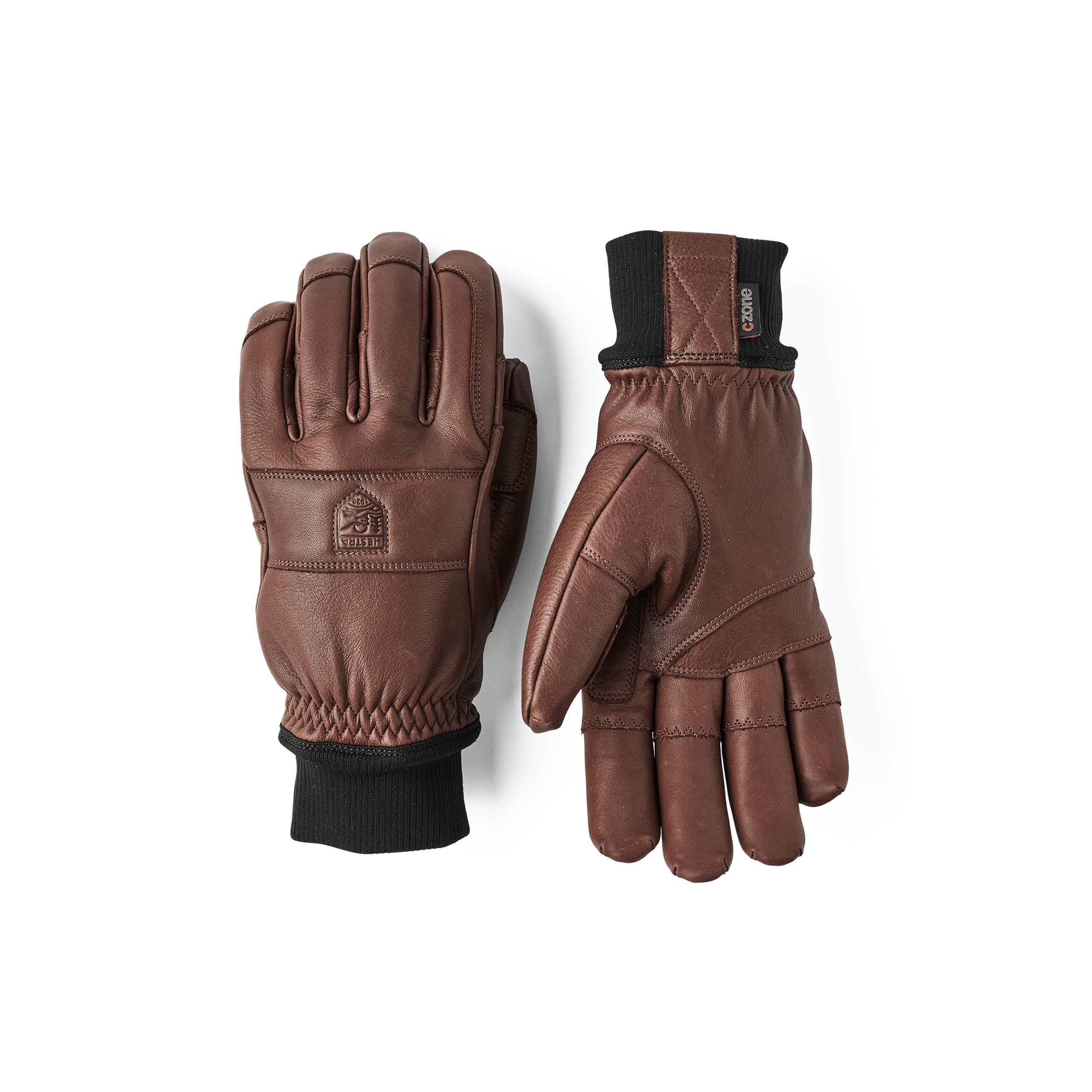 Ergo Grip CZone Vernum 5-finger in the color Brown (1 of 6)