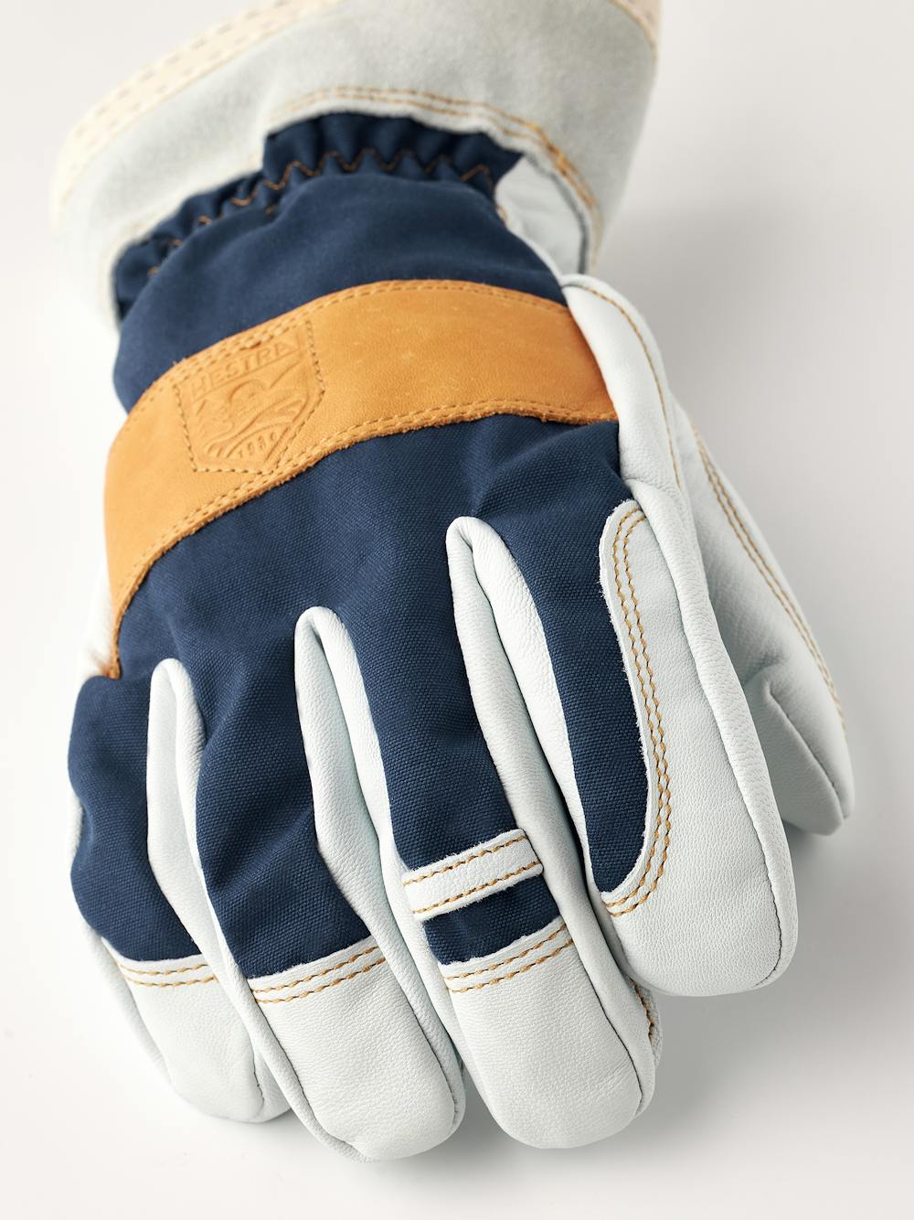 Army Leather Tundra 5-finger in the color Navy (3 of 7)