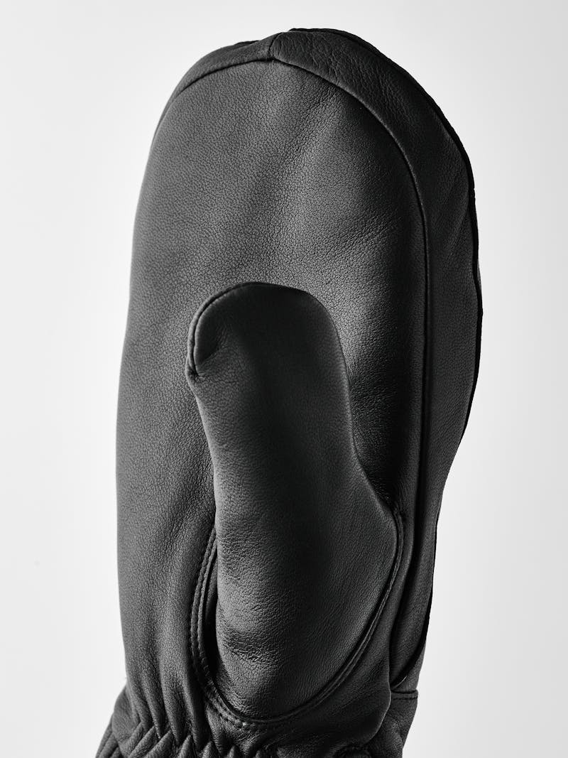 Black hairsheep leather mitten
 (2 of 6)