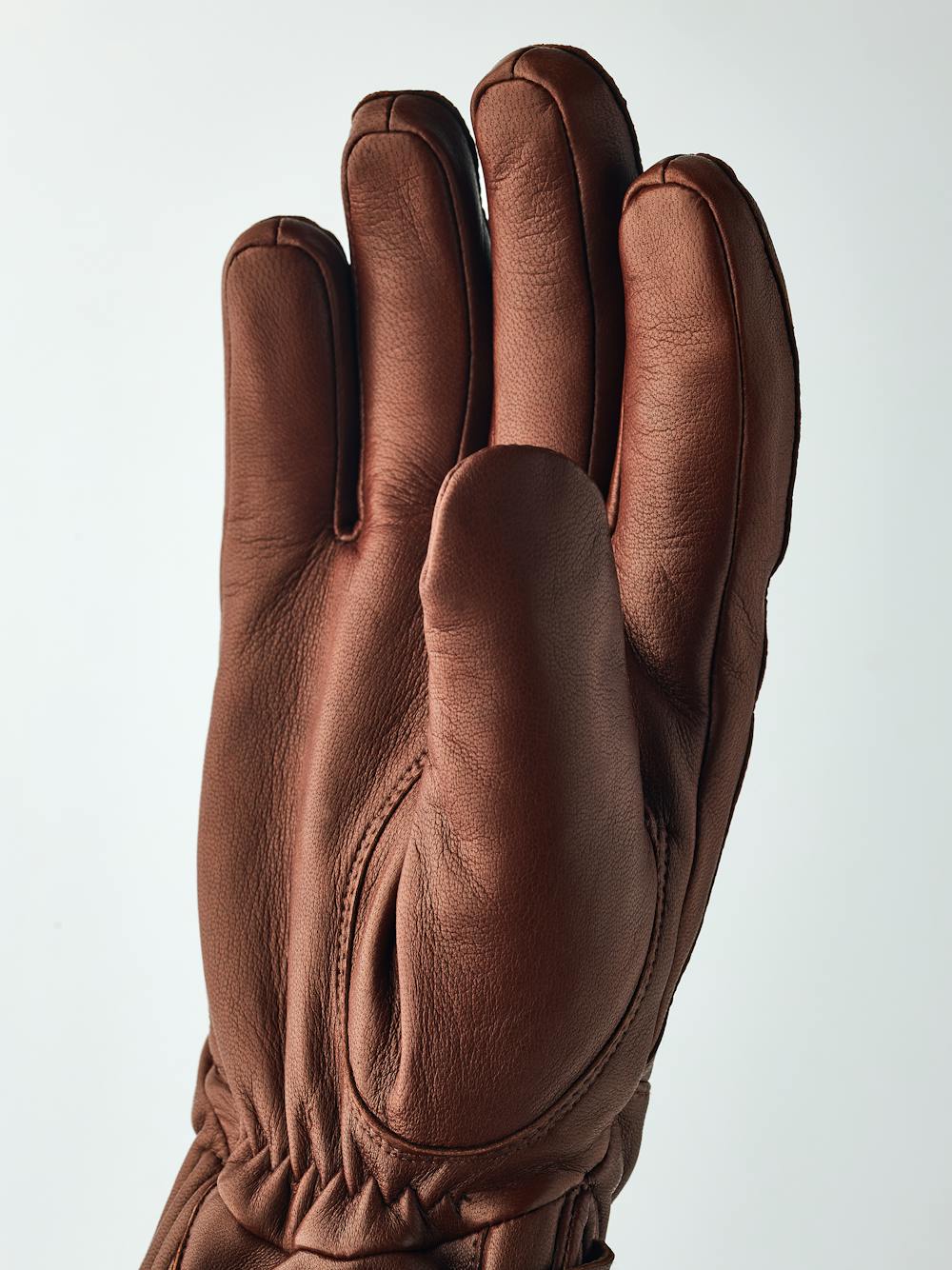 Brown hairsheep ski glove (2 of 6)