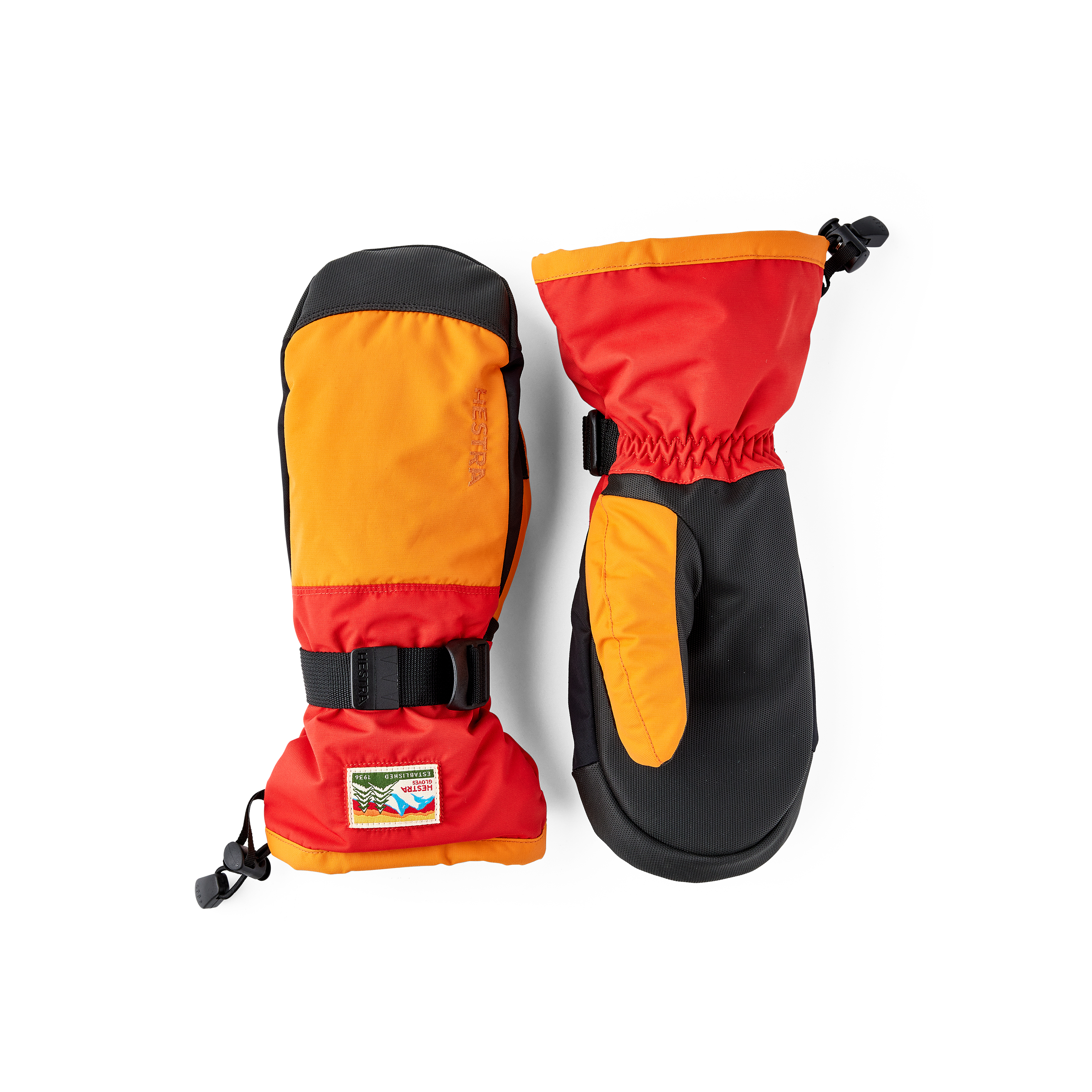 Hestra オレンジ ミトングローブ Hestra オレンジ ミトングローブ Hestra オレンジ ミトングローブ