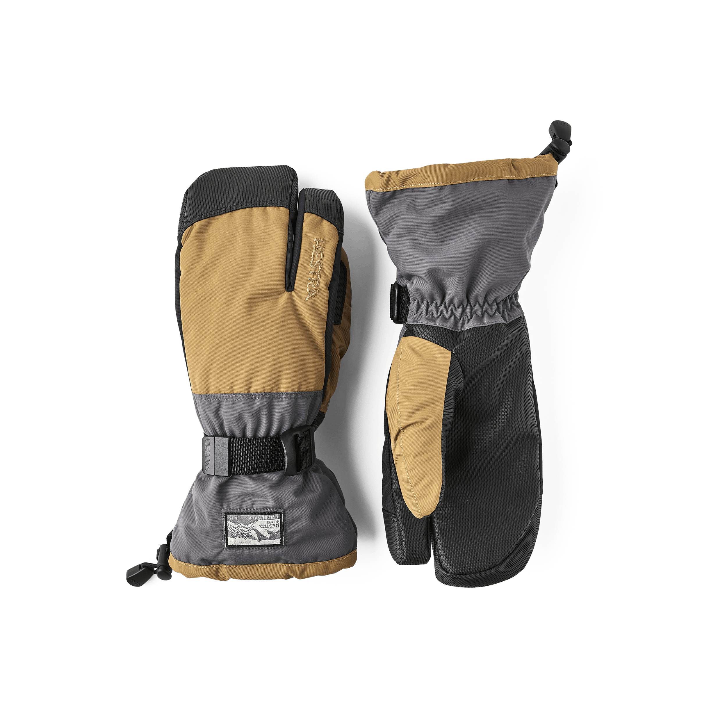 Gauntlet Sr. 3-finger in der Farbe Dark sand/graphite (1 oder 5)