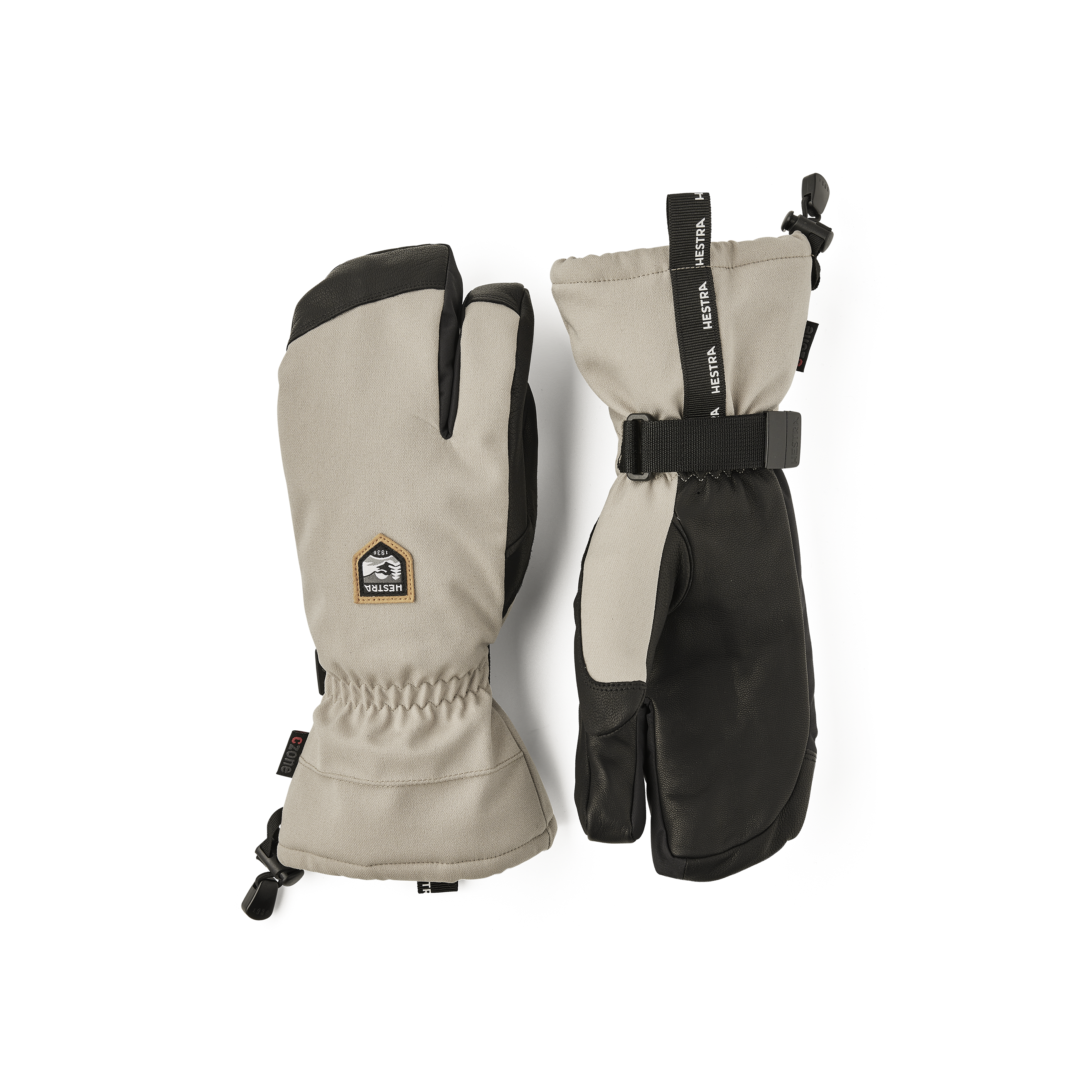 CZone Mountain 3-finger - Beige | Hestra Gloves