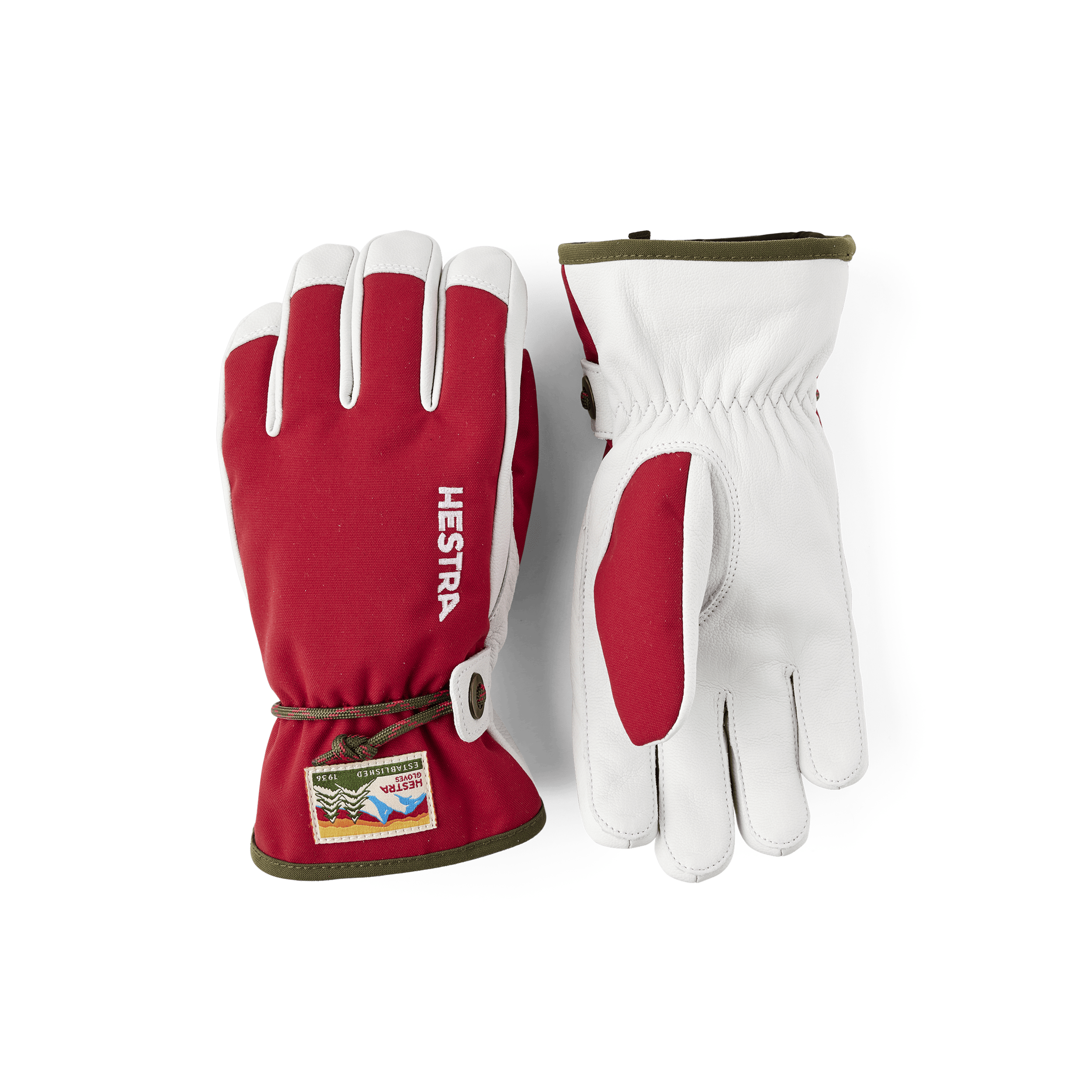 Wakayama Jr 5-finger in the color Red (1 of 6)