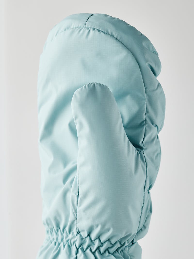 Mint blue fabric mitten (3 of 5)