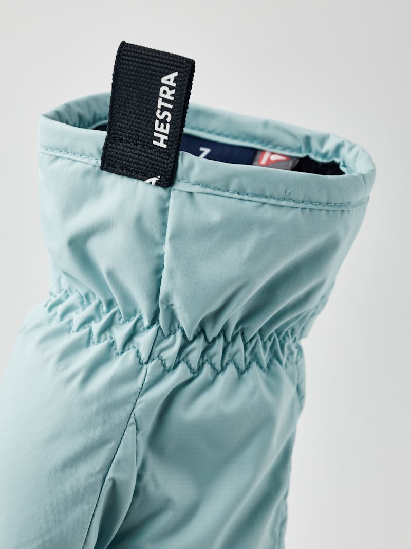 Mint blue fabric mitten (4 of 5)