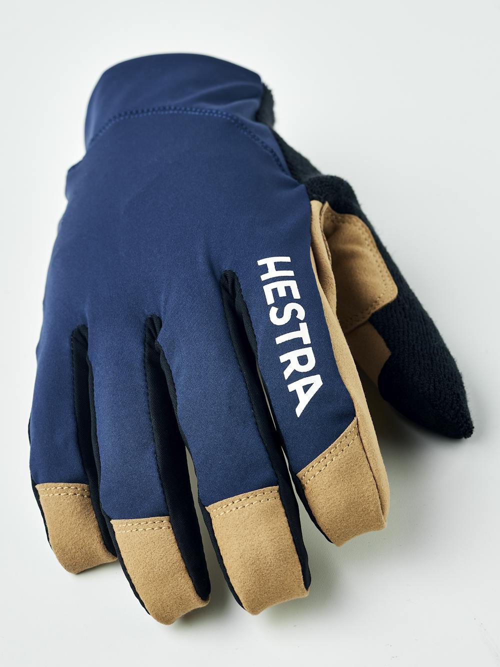 Spiro Long 5-finger in the color Navy & tan (3 of 4)