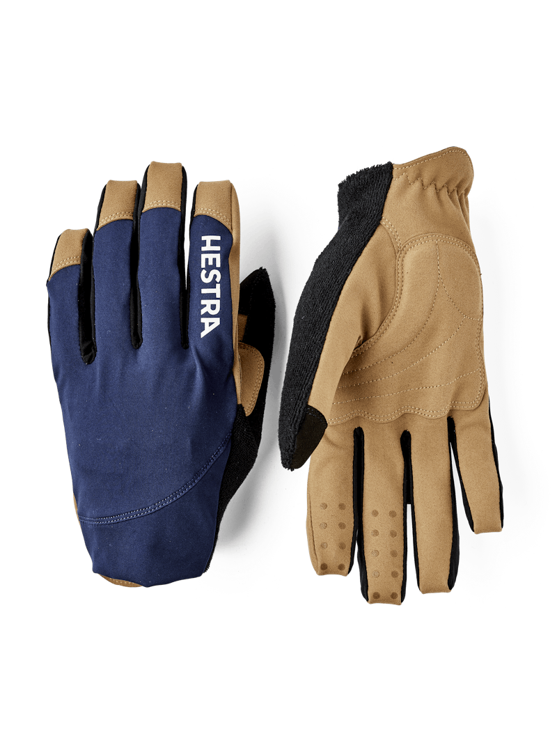 Spiro Long 5-finger in the color Navy & tan (1 of 4)