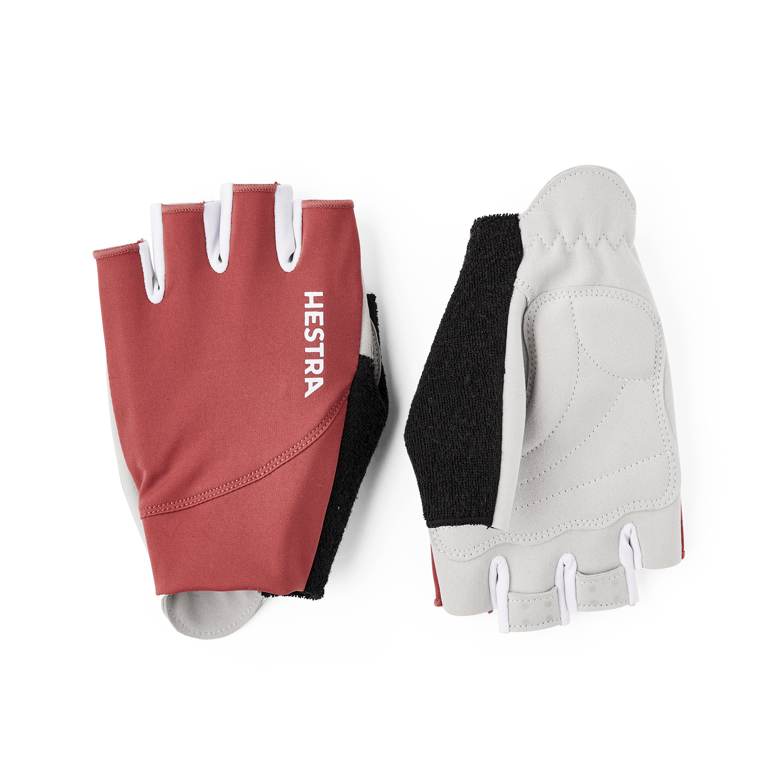 Spiro Short 5-finger in the color Rust / Light grey (1 of 9)