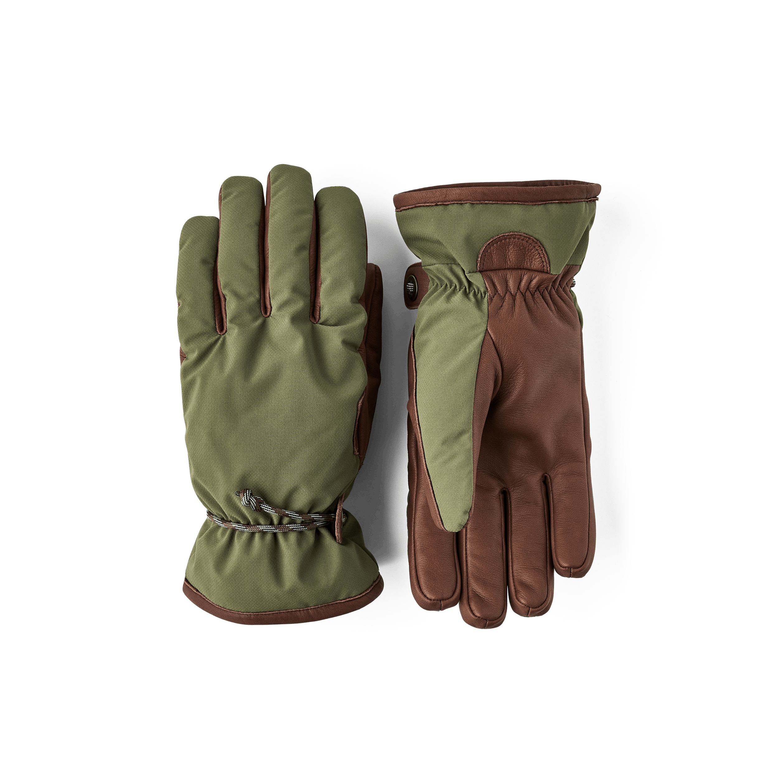 Vemdalen CZone 5-finger in the color Olive (1 of 5)