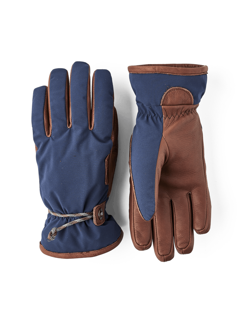 Vemdalen CZone 5-finger in the color Navy (1 of 6)