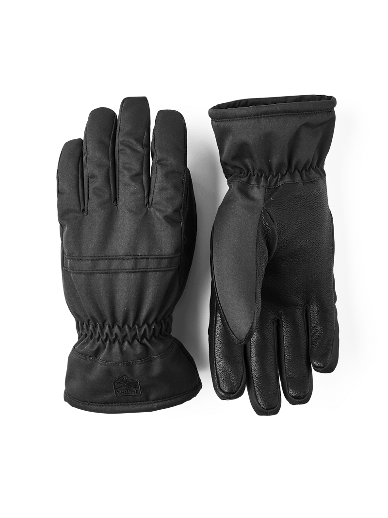 Women's Primaloft Leather 5-finger in der Farbe Schwarz (1 oder 4)