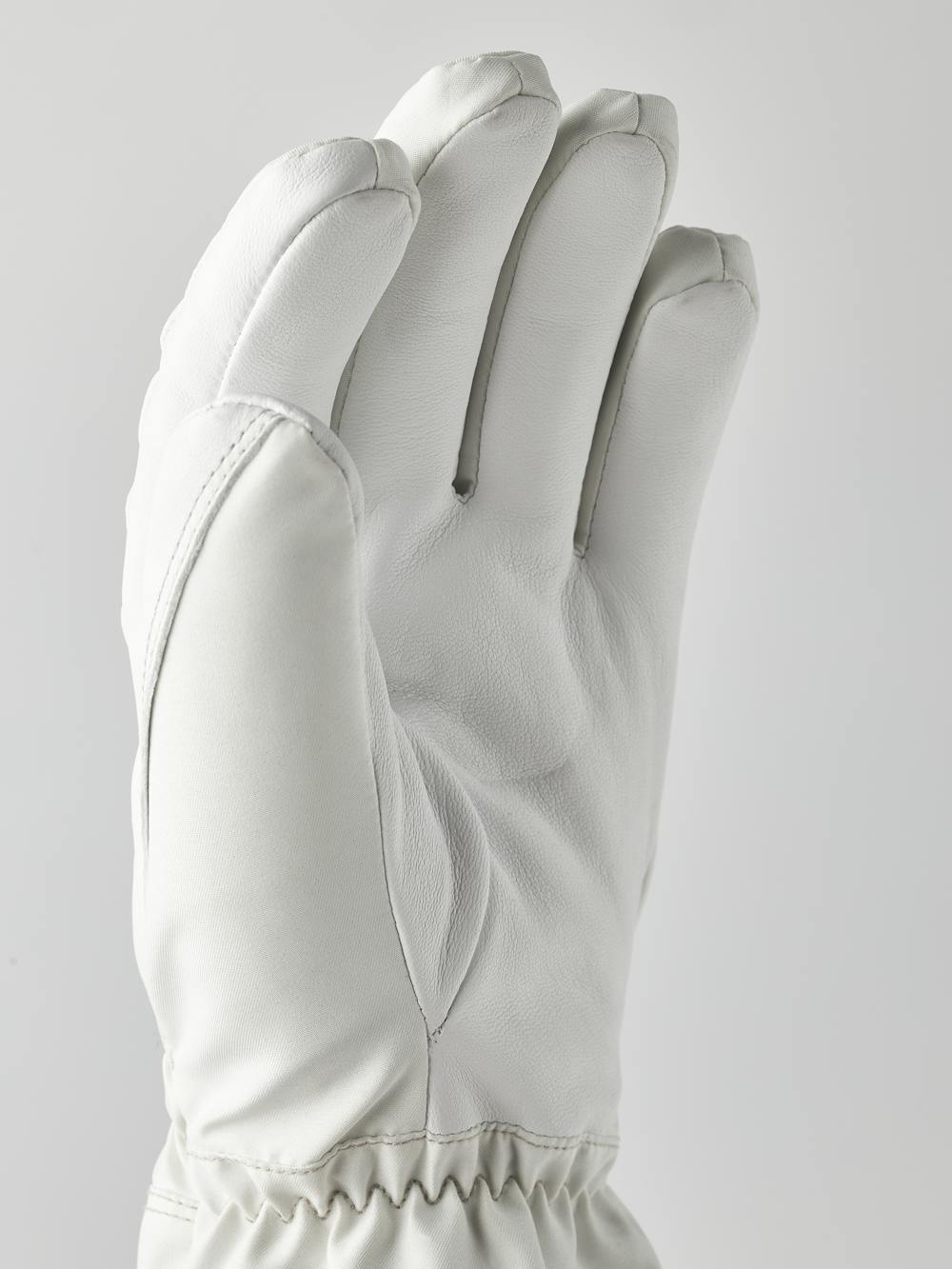 Women's Primaloft Leather 5-finger i färgen Ivory (2 av 4)