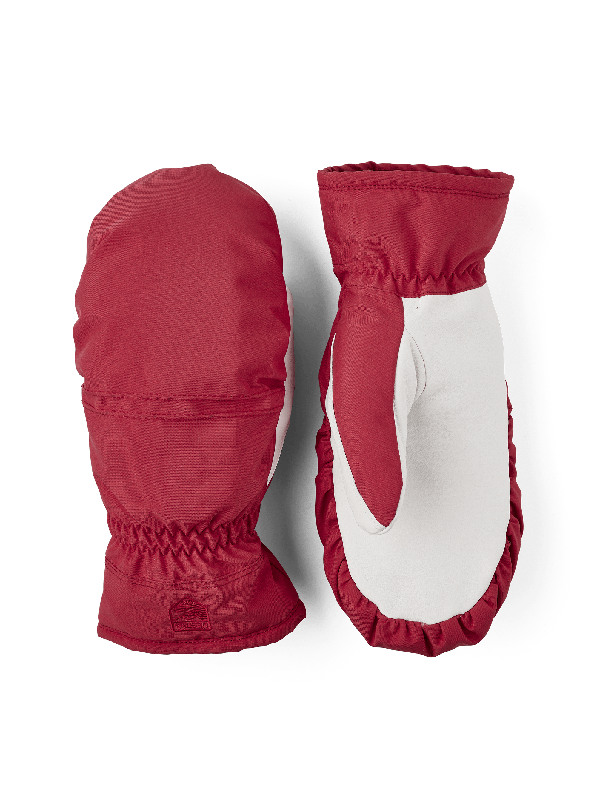 Women's Primaloft Leather Mitt i färgen Röd (1 av 5)