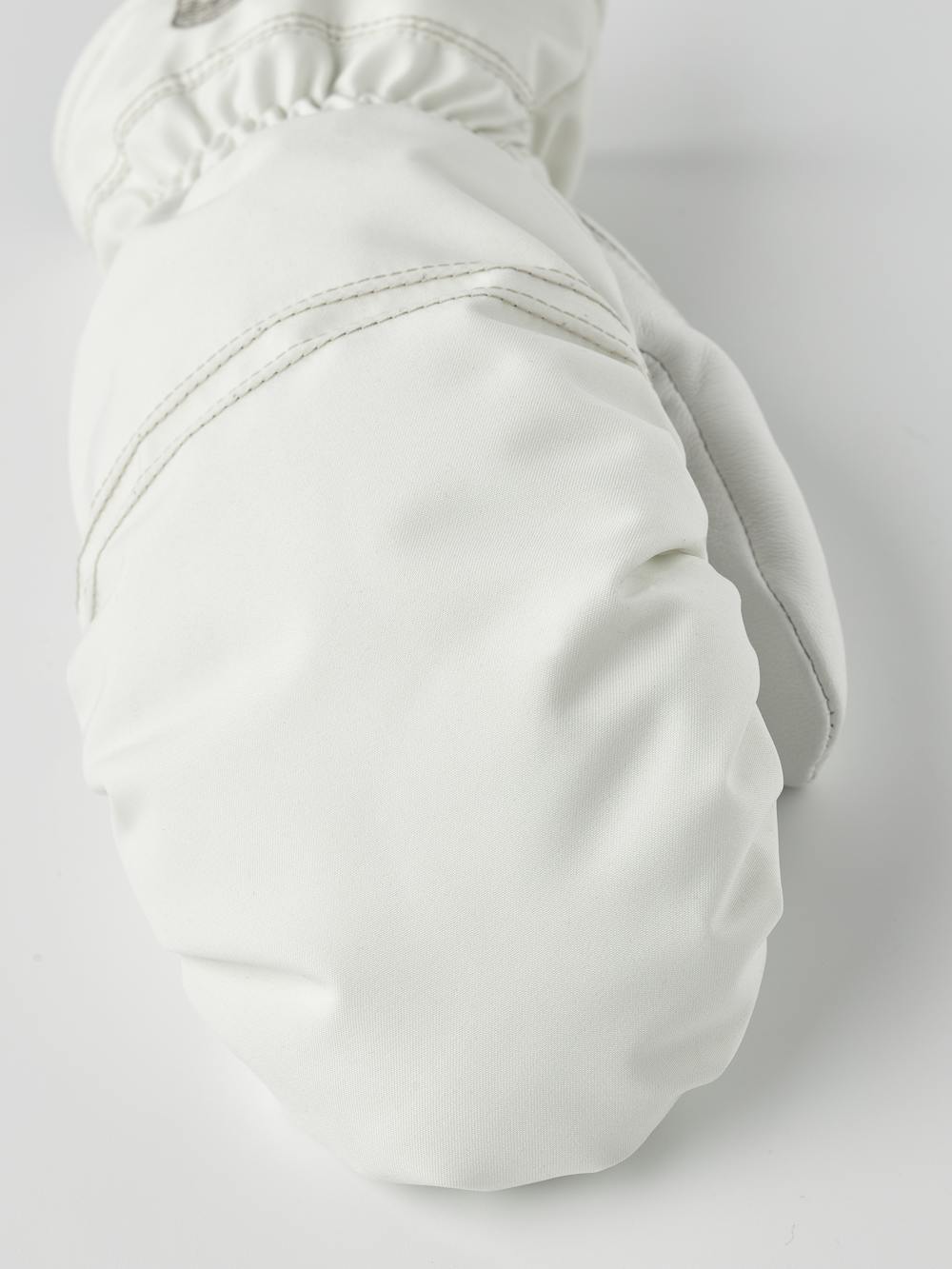 Women's Primaloft Leather Mitt i färgen Ivory (4 av 4)