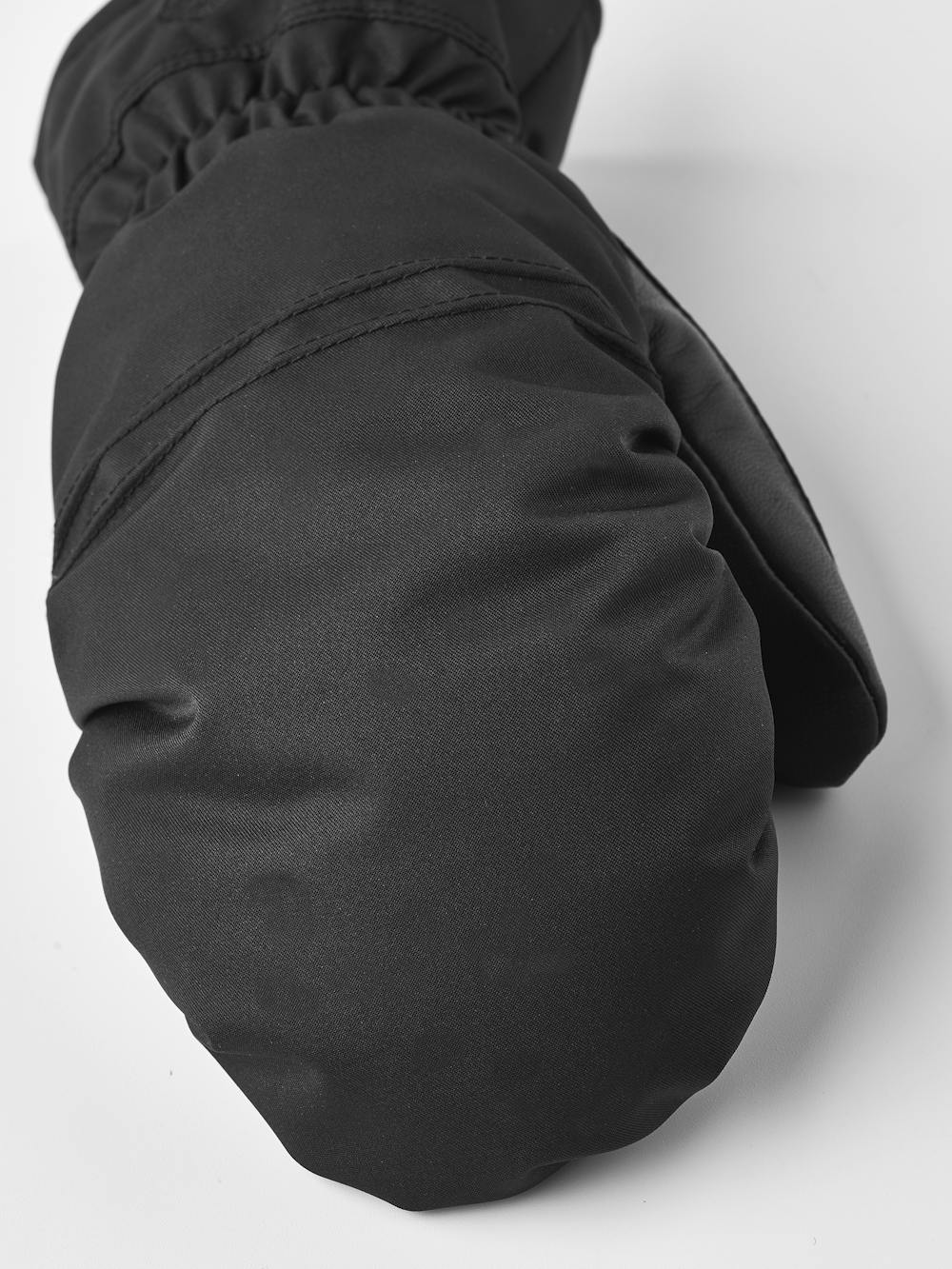 Women's Primaloft Leather Mitt in the color Black (3 of 4)