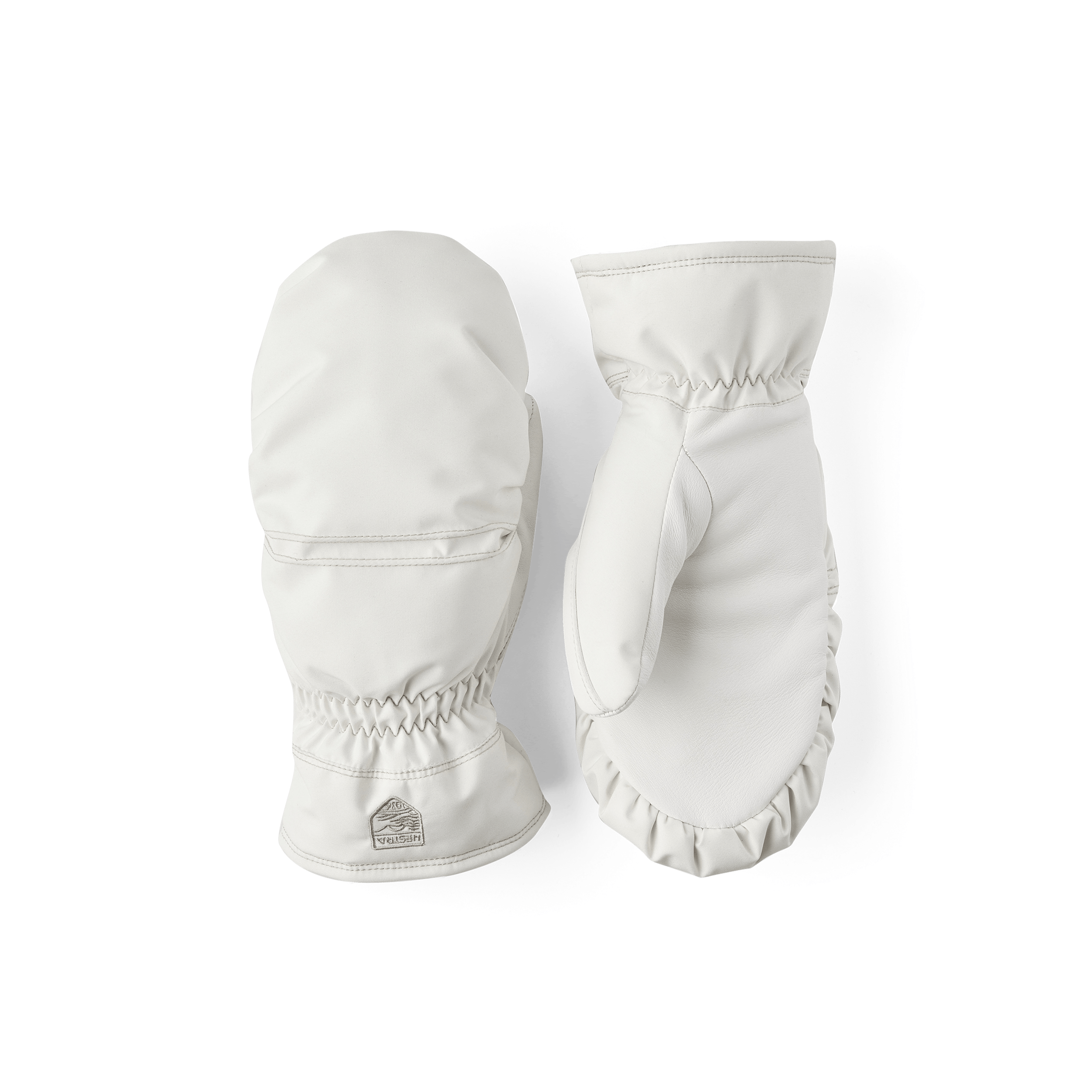 Women's Primaloft Leather Mitt i färgen Ivory (1 av 4)