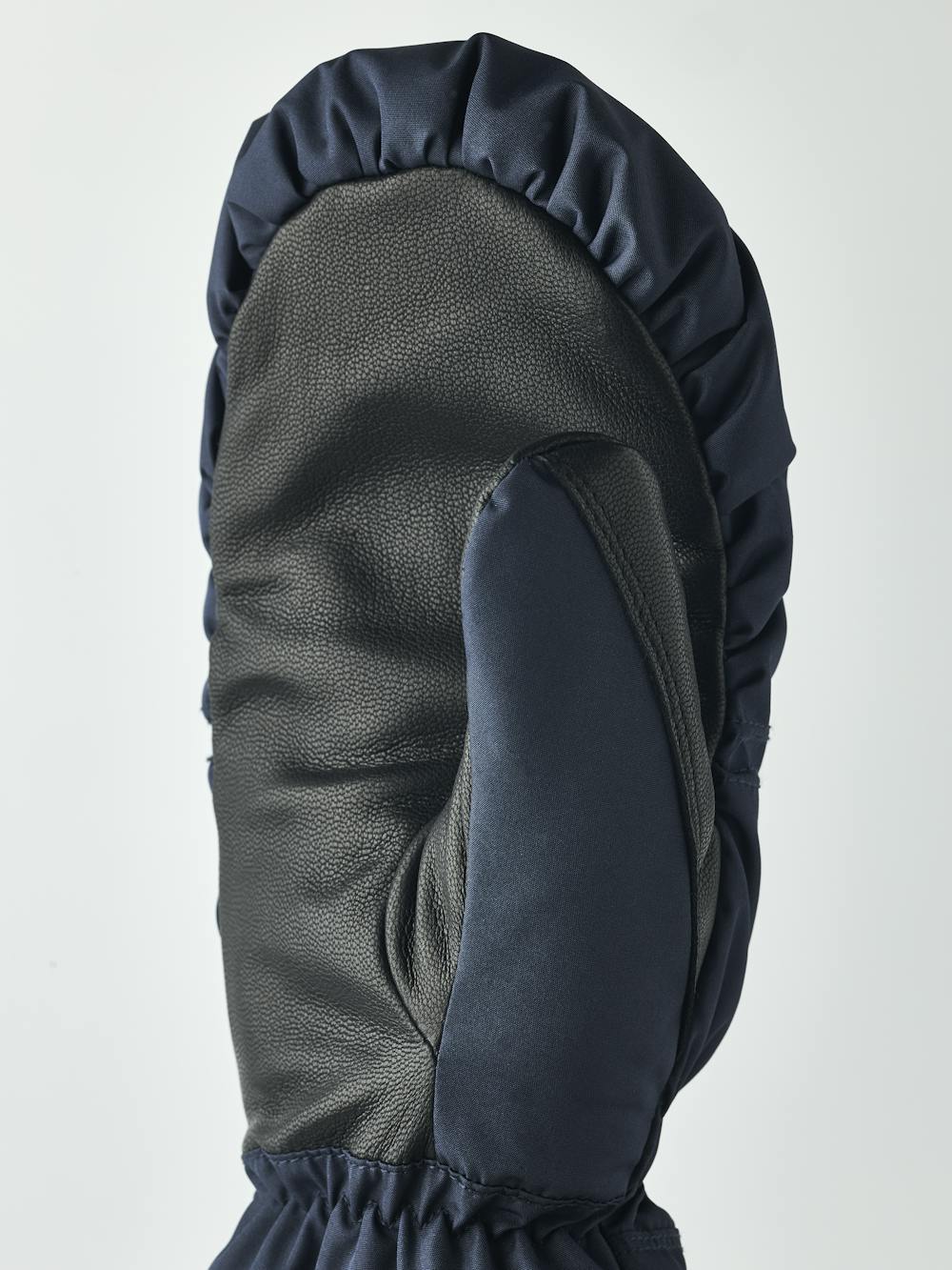 Women's Primaloft Leather Mitt in the color Navy (2 of 4)
