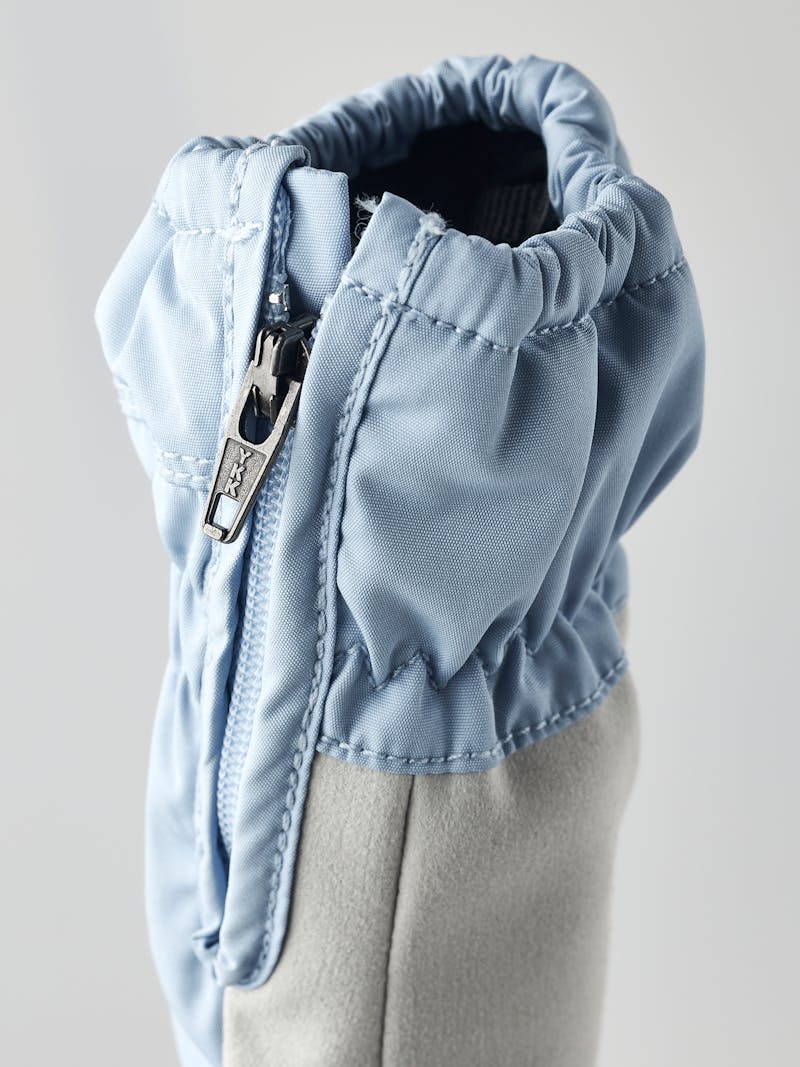 Baby Zip Light Mitt in the color Light blue (4 of 4)