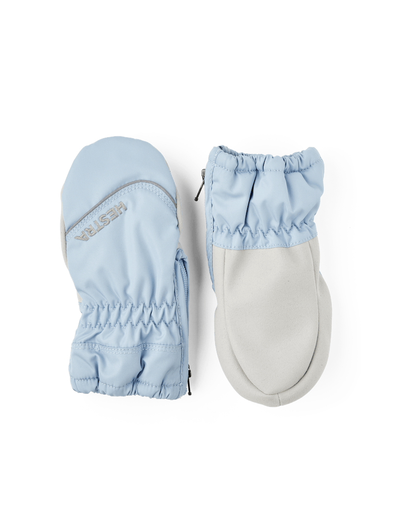 Baby Zip Light Mitt in the color Light blue (1 of 4)