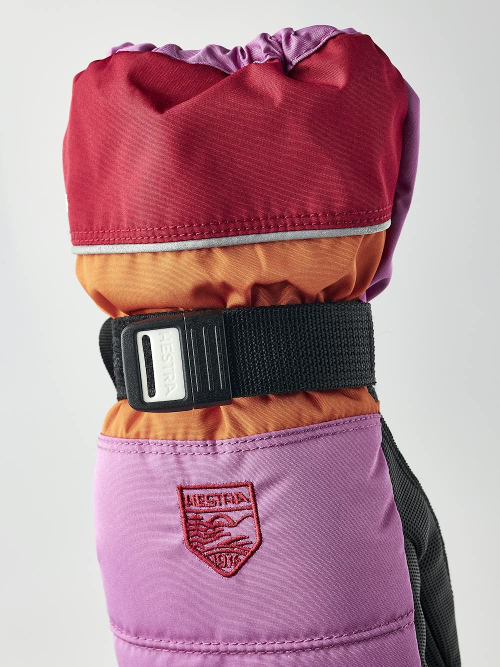 Kids' CZone Mitt in the color Cerise/light orange (5 of 5)