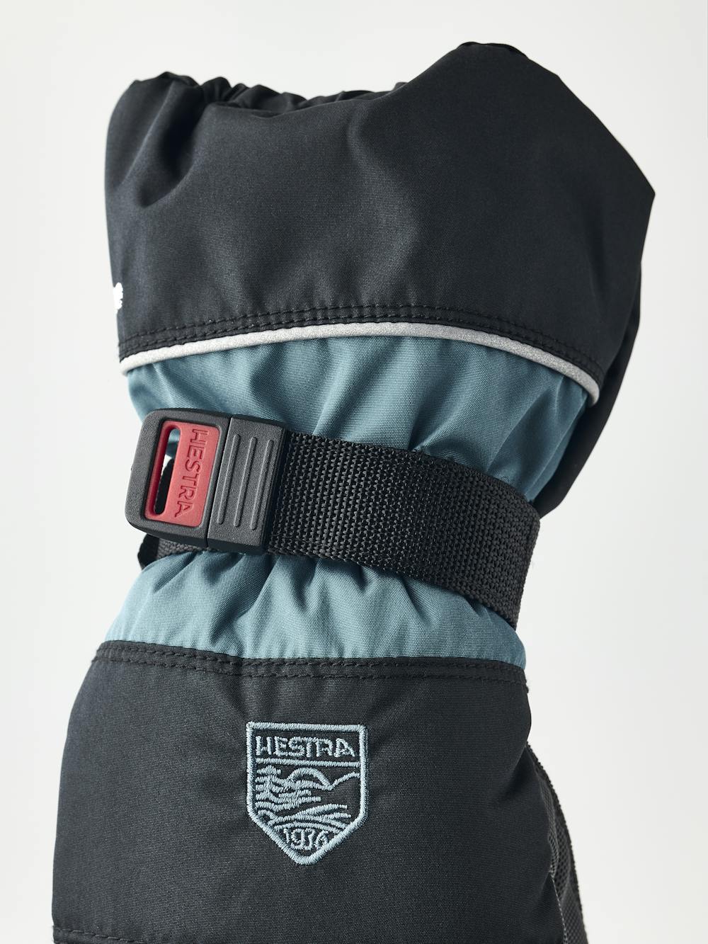 Kids' CZone Mitt in the color Black/petrol (2 of 5)