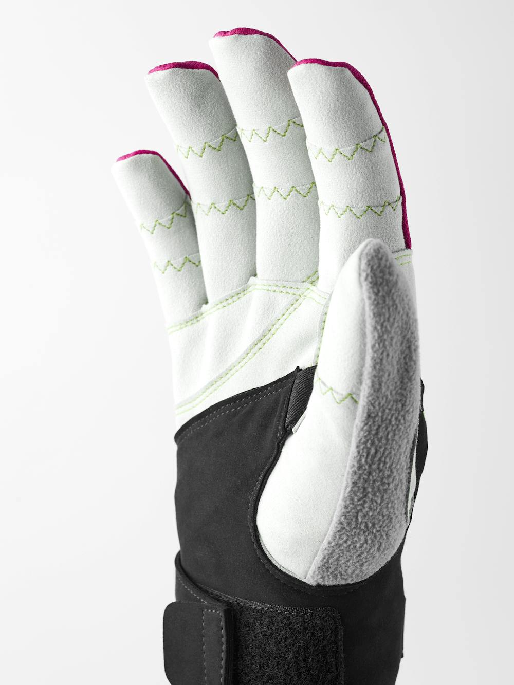 XC Ergo Grip Shark 5-finger in the color Fuchsia/light grey (3 of 5)