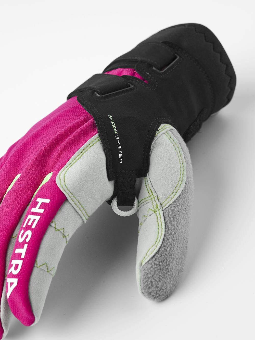 XC Ergo Grip Shark 5-finger in the color Fuchsia/light grey (5 of 5)