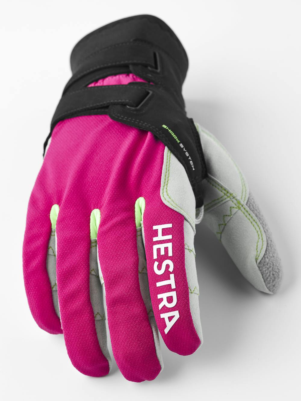 XC Ergo Grip Shark 5-finger in the color Fuchsia/light grey (2 of 5)