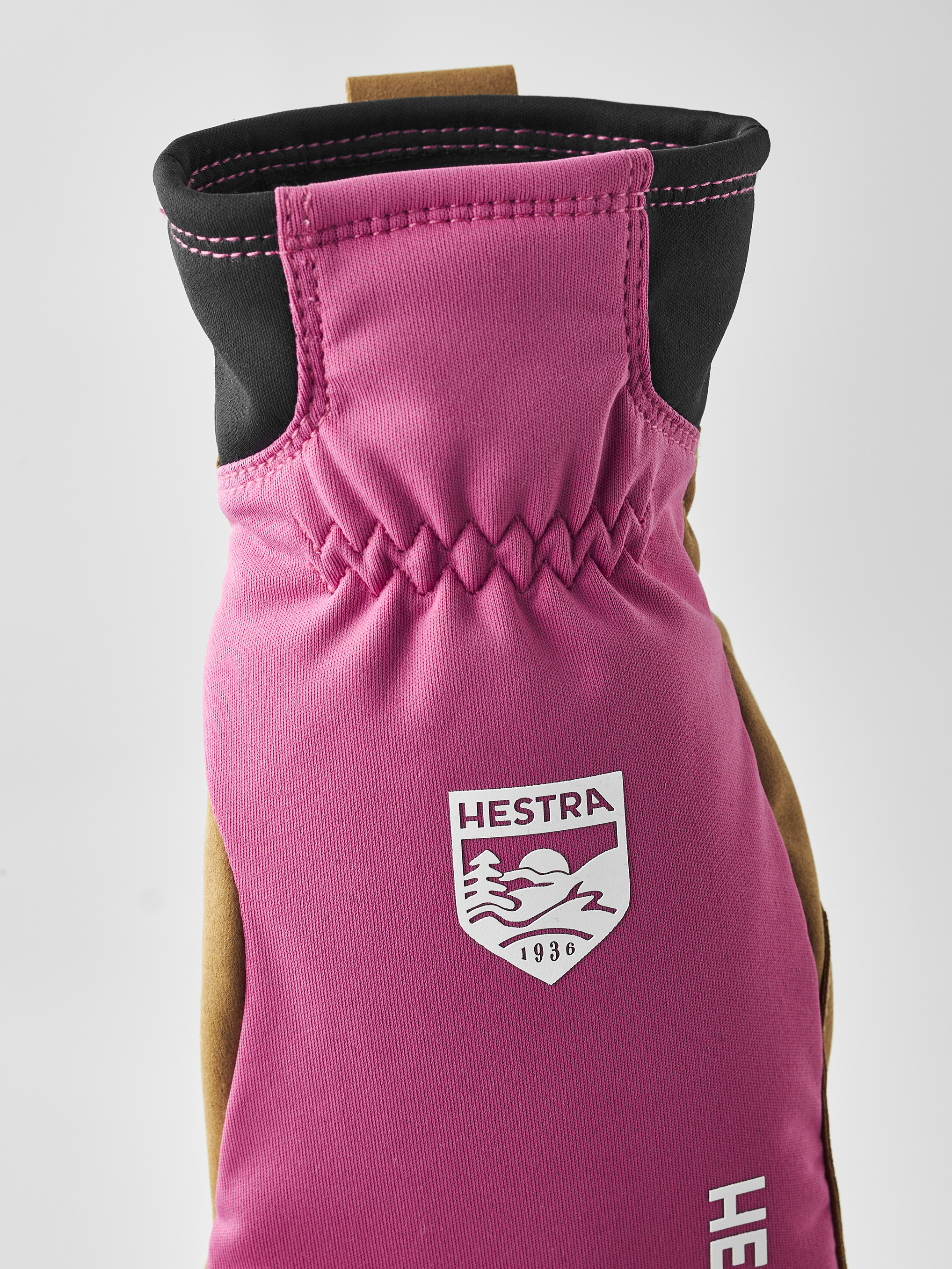 Women´s XC Primaloft - mitt - Cerise/tan | Hestra Gloves