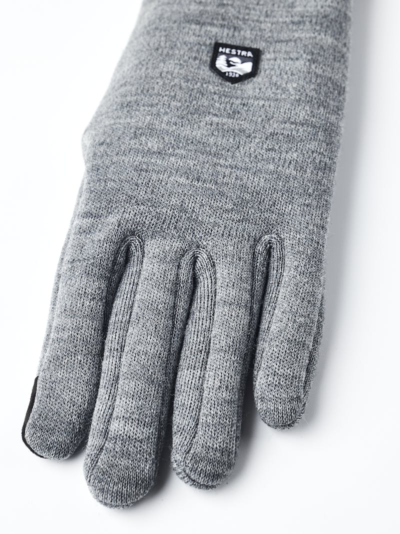 Gravita Merino Liner 5-finger i färgen Grå (5 av 6)