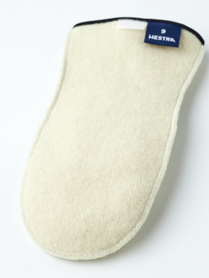 Wakayama Wool Liner Mitt in the color Off-white (3 of 5)