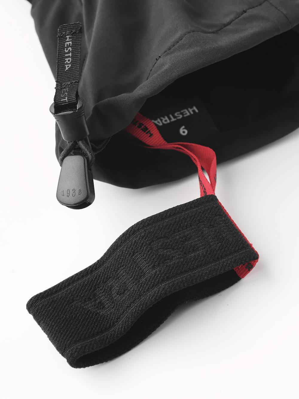 Seam Sealed Shell - 3 finger in the color Black (3 of 6)