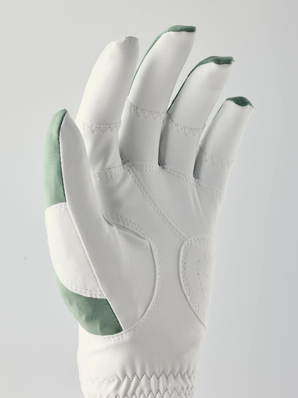 Ergo Grip Golf Left - 5 finger in the color White/Silver green (2 of 4)