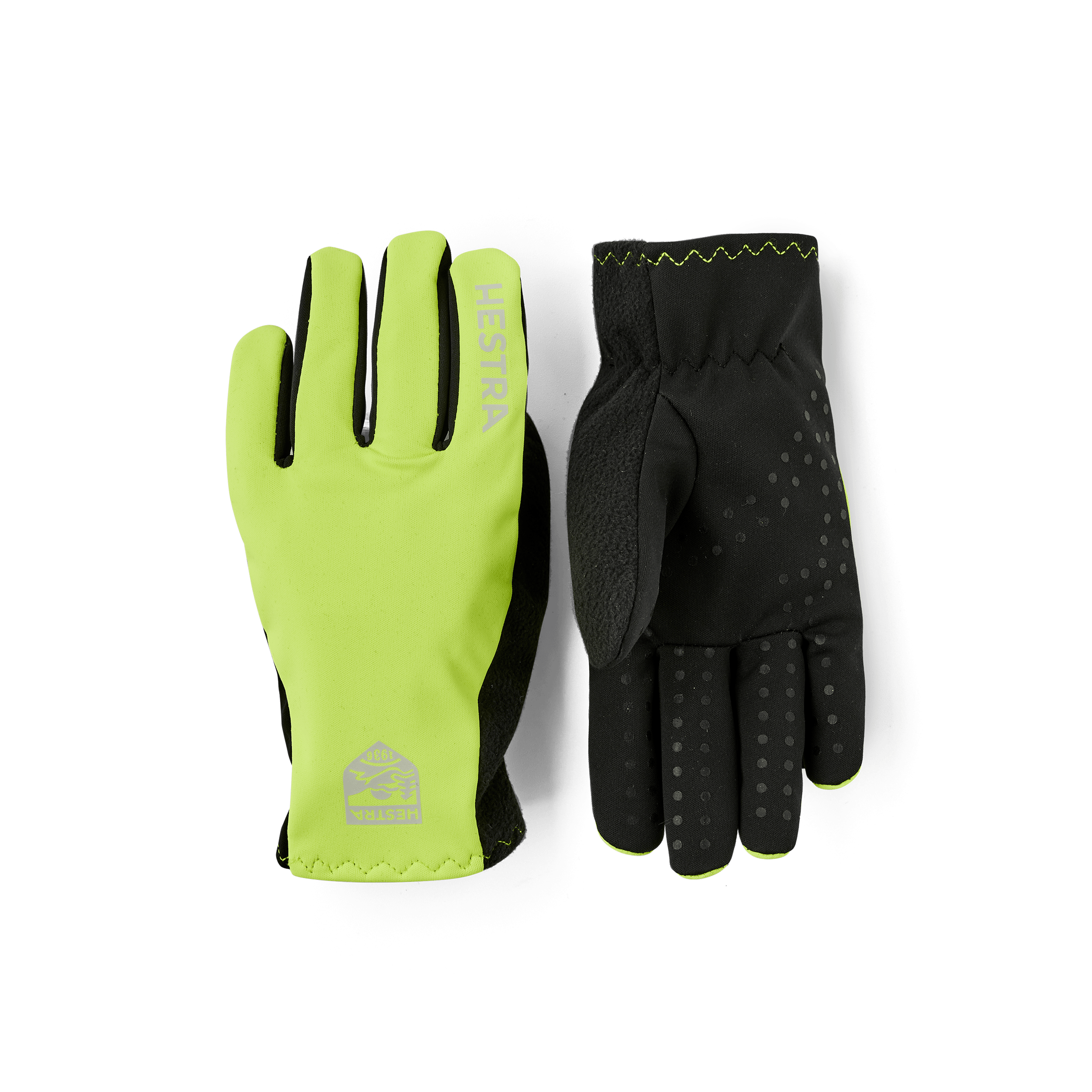 Runners Jr - 5 finger in the color Yellow high viz & Black (1 of 5)