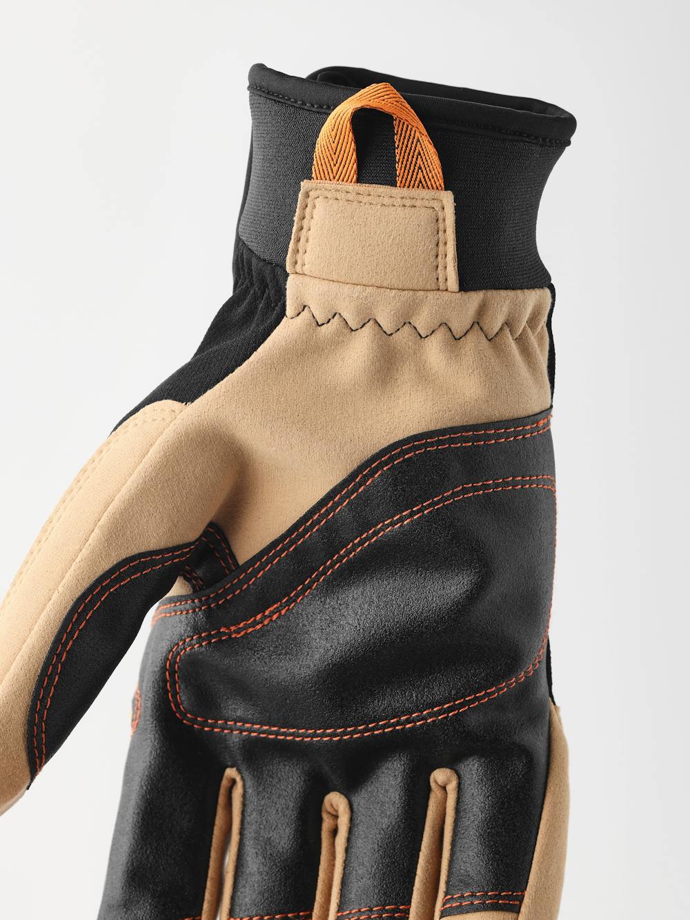 Climbers Liba Long - 5 finger in der Farbe Schwarz & Braun (5 oder 5)