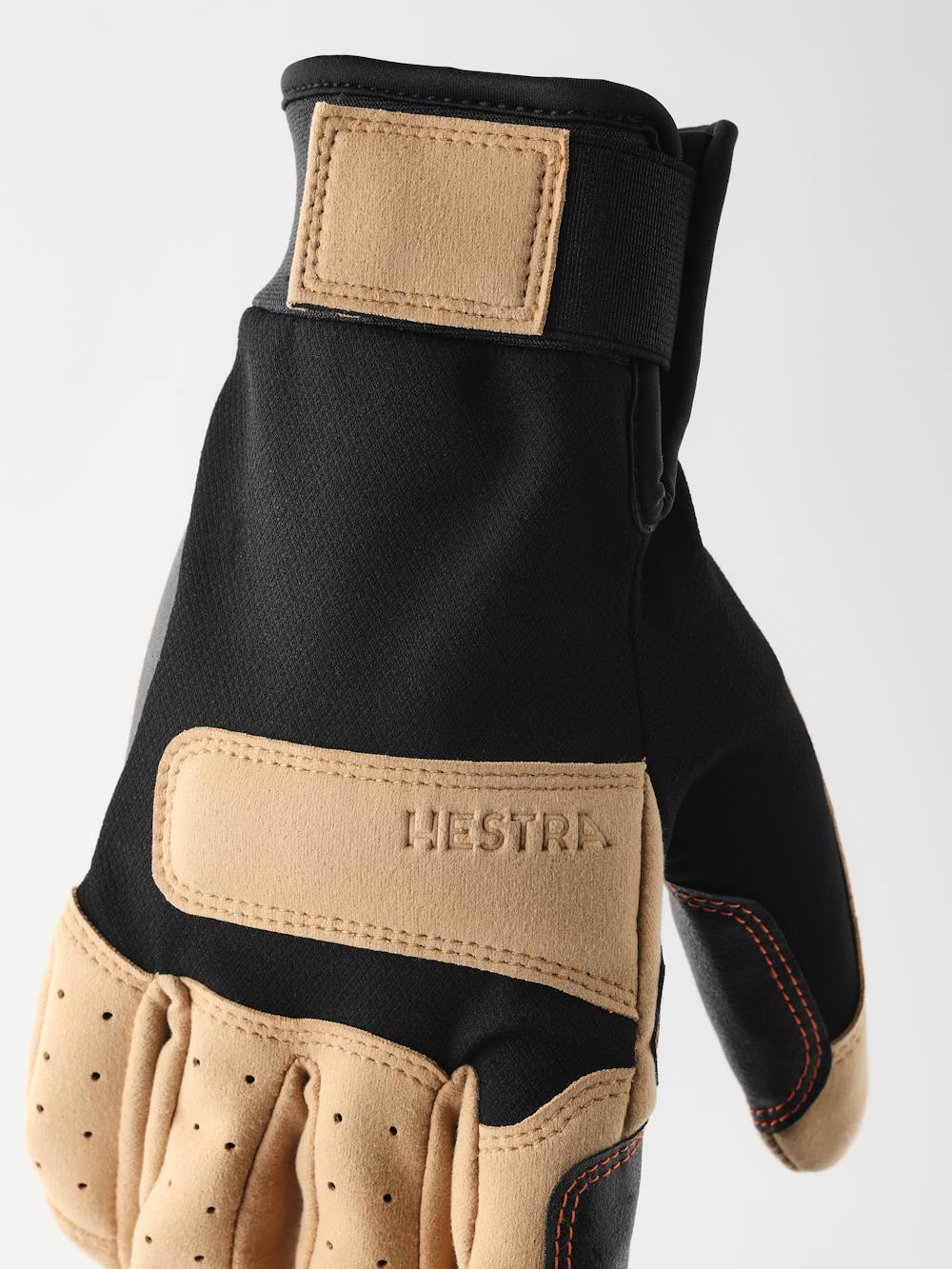 Climbers Liba Long - 5 finger in der Farbe Schwarz & Braun (4 oder 5)