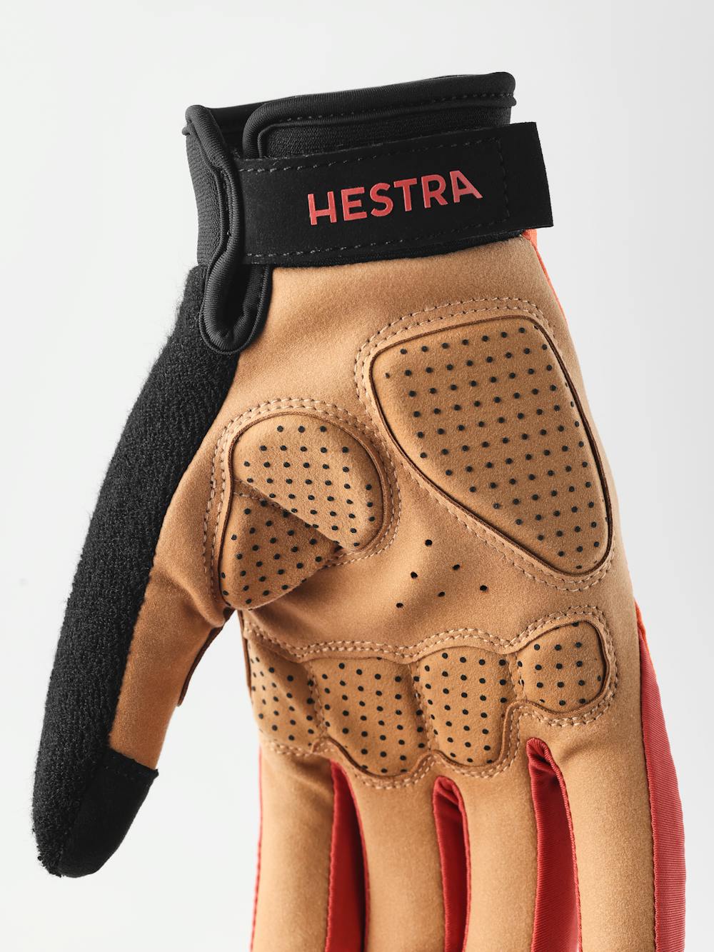 Bike Guard D3O Long - 5 finger in the color Orange (4 of 4)